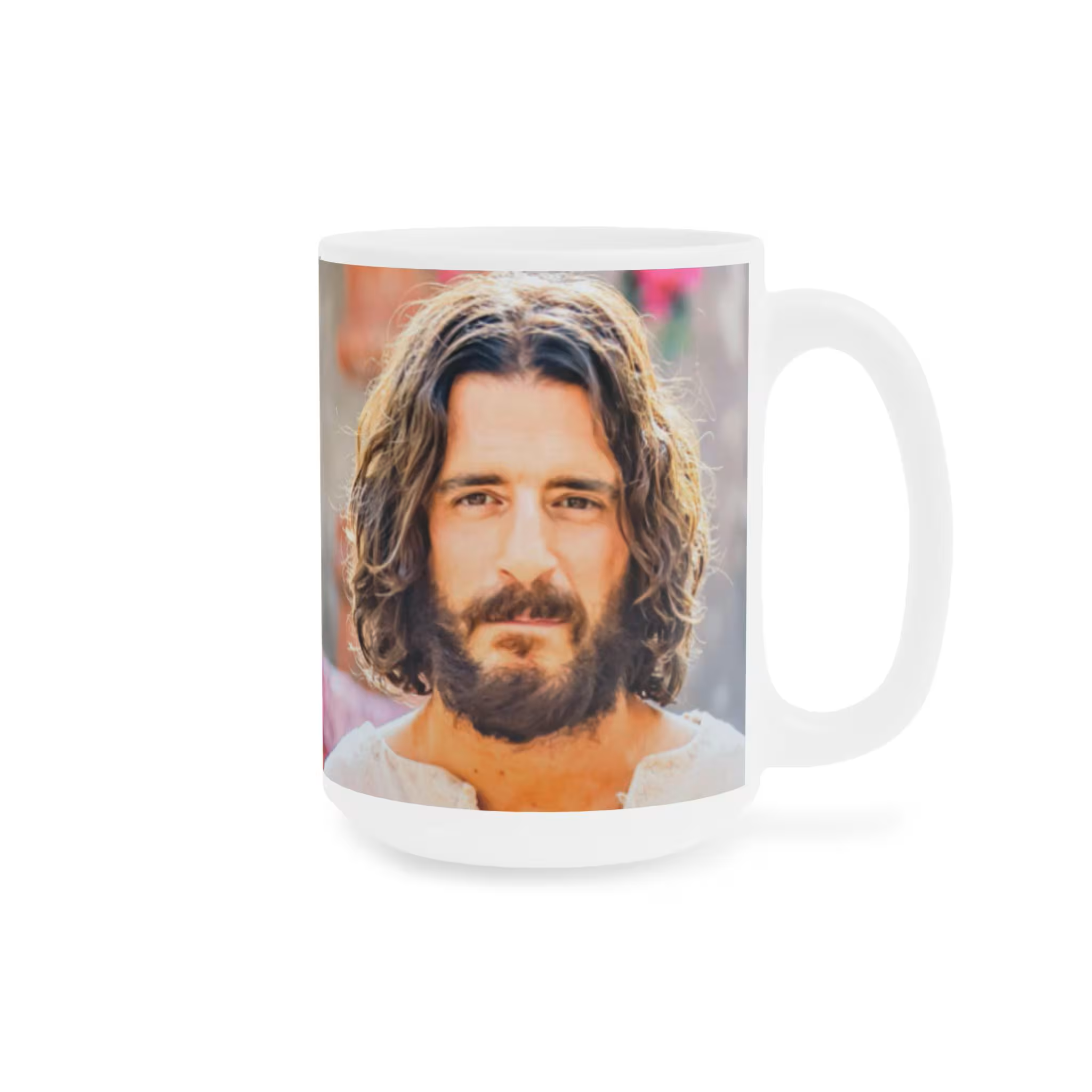 Jonathan Roumie portrait mug